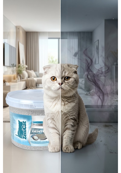 Marsilya Sabunlu Bentonit Kedi Kumu 2x10 Lt İnce Taneli, Güçlü Topaklanan, Ferah Koku, Kovalı
