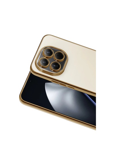 Gld-spt- Newface Xiaomi Mi 15 Razer Lensli Silikon - Gold