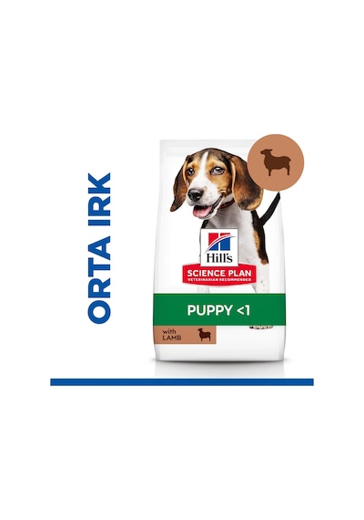 Hill's Scıence Plan Orta Irk Kuzulu Ve Pirinçli Yavru Köpek Maması 2,5 Kg
