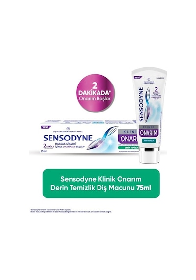 Sensodyne Klinik Onarım Derin Temizlik 75 ML