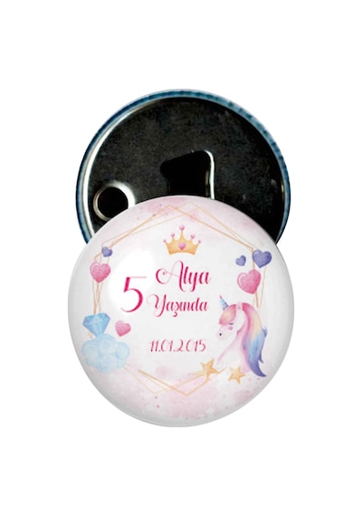 Famous Bebek Şekeri Magnet Bebek Mevlüt Hediyelik Isimli Kapak Açacak  (434856130)