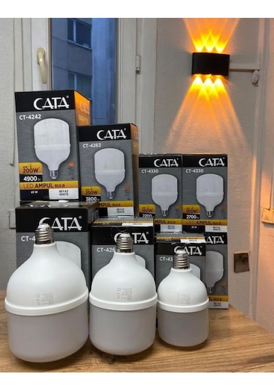 Cata 65w Torch Led Ampul 7100lm Beyaz-6400k