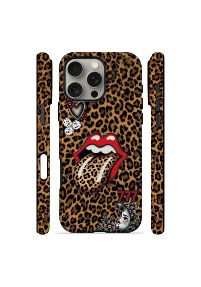 Velvoria Valestra Lucky Leopar Apple Apple iPhone Uyumlu 16 Pro Max Magsafe Koruma Kılıfı Valestra Magline - Lucky Leopar