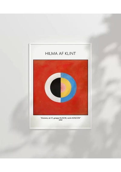 Çerçevesiz Poster Hilma Af Klint Kuğu 2