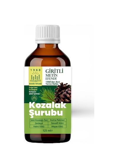 Giritli Metin Efendi Kozalak Şurubu 125 ML