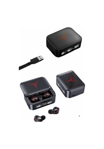 Kablosuz Şarj Göstergeli Powerbank Özellikli Bluetooth Kulaklık Çhassasiyet Cevaplayabilen