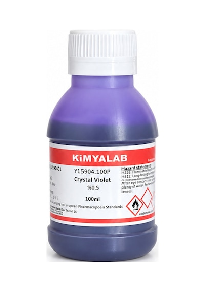 Kimyalab Kristal Viyole Violet Çözeltisi 100 ML
