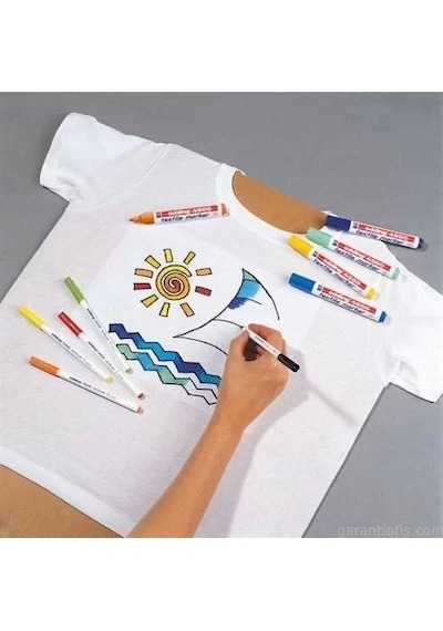 Edding 4600 Mor Kumaş Boyama Kalemi T-shirt/tekstil Pen