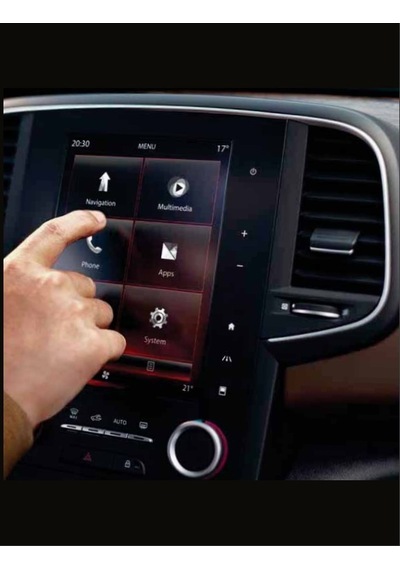 Renault 8.7 Inç Navigasyon Ekran Uyumlu Koruyucu Cam