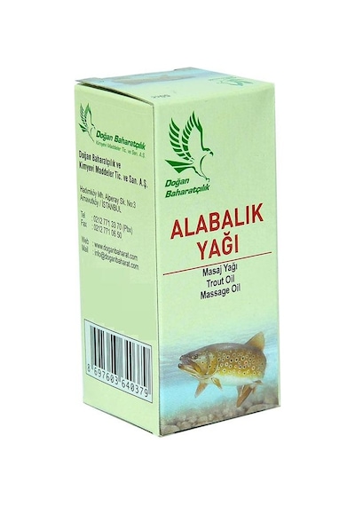 Doğan Baharatçılık Alabalık Yağı 50 ML