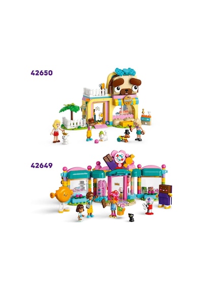 LEGO® Friends Kuaför ve Aksesuar Mağazası 42662 - 7 Yaş ve Üzeri Çocuklar için Mini Bebek İçeren Yaratıcı Oyuncak Yapım Seti (347 Parça)