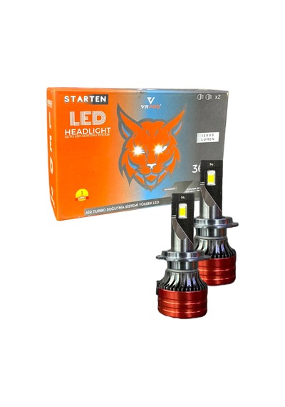 Vr Pro Staarten H7 Beyaz Led Far Aampülü
