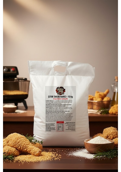 Chefs New Joy Çıtır Tavuk Pane Harcı 2 x 10 KG 1 Koli