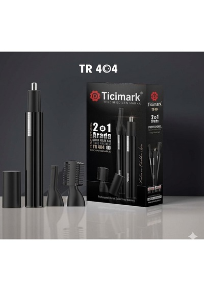 Ticimark Burun Kulak Kaş Şekillendirici Kıl Tüy Alma Pro Set Tıra 1 Saat