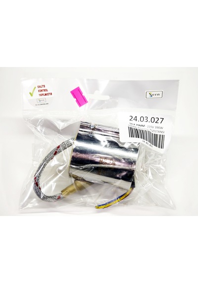 Sern Kelepçe Nozul Pirinç Rezistans 50mm Çap 70mm Boy 390w 220v