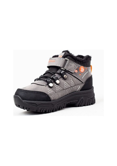 Moda Ayakkabı 234 Füme Erkek Çocuk Bot Ayakkabı Füme