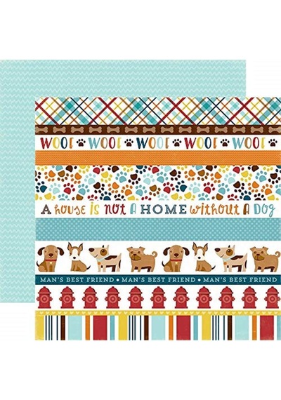 Echo Park Bark 30 Cm X 30 Cm Köpek Koleksiyon Paketi Bk97016 Genel