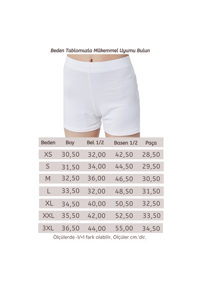 Penyebizden Extra Yumuşak Viskon Şort Home&beach-ekru