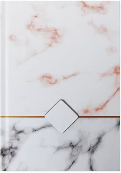 Keskin Marble Ciltli Defter 14x20 Çizgili 64 Yaprak 414641