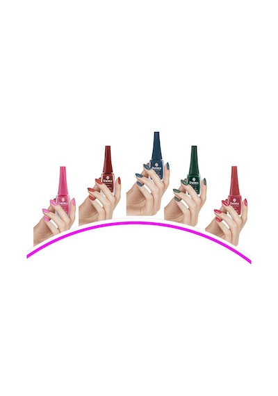 5 Adet Keratinli Besleyici Oje 14 Ml Set1 Mudanis Diğer
