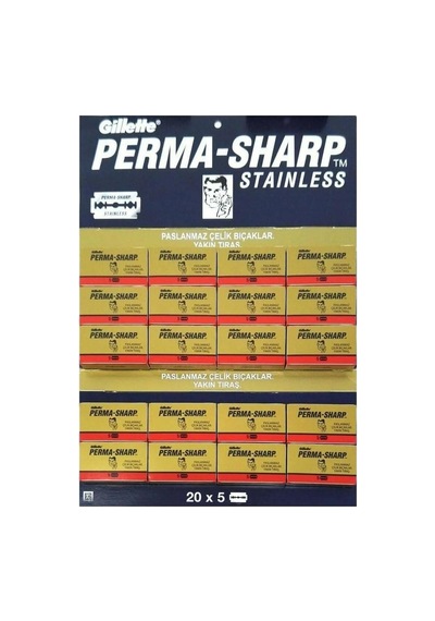 Permasharp Tıraş Jileti 100'lü Kaset