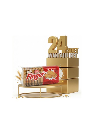 Afia Sütlü Finger Bisküvi 24x140 Gr