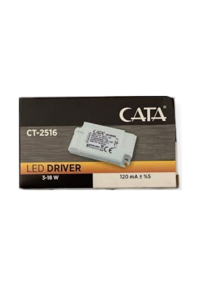 Cata Ct-2516 3-18 Watt Panel Led Drıver Beyaz