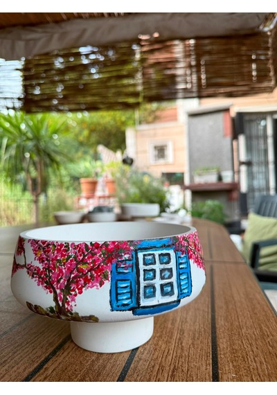 Technow Home 18x5,5cm Dekoratif Orta Sehpa Çok Amaçlı Sunumluk Kase