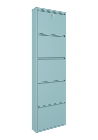 Ceha Kilitli 5'li Metal Ayakkabılık - Okyanus Mavisi/ocean K.AYK-5/M5617/KL Mavi