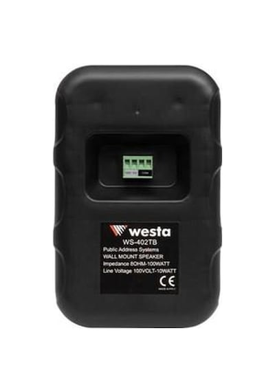 Westa Ws-402tb Trafolu Siyah Hoparlör
