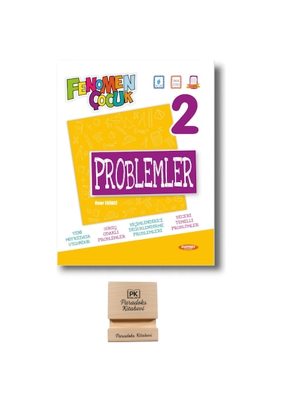 Fenomen Çocuk 2. Sınıf Problemler Kitabı Ve Telefon Standı