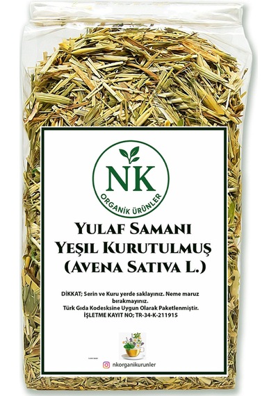 Yulaf Samanı Yeşil Kurutulmuş Avena Sativa L. 50gr