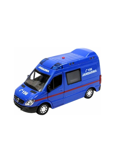 Oyuncak Jandarma Aracı Metal Çekbırak Jandarma Aracı Sesli Işıklı
