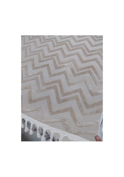 İpek Lüx 160x230 4m2 Polyester İplik Dokuma Vizon