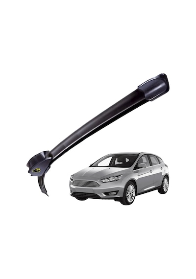 Mega Oto Market Rbw Otomobil Sileceği Muz Silecek Takımı 63/50 Cm 25/20 İnch Ford Focus 4 İle Uyumlu