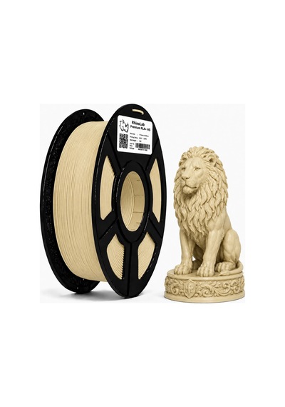 Rhinolab Pla+ Premium High Speed Filament - Wood