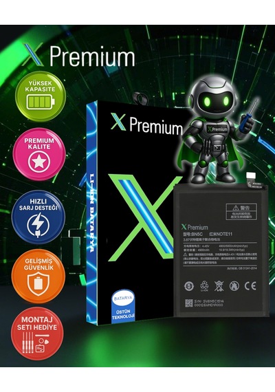 Xpremium Poco M4 Pro 5g Uyumlu Batarya Pil Süper Yüksek Kalite 5000 Mah Bn5c