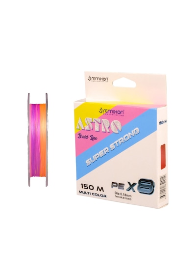 Remixon Astro 8b Multicolor 150m İp Misina Kalınlık Mm : 0,18mm