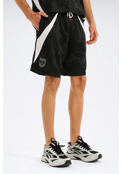 Reebok Street Sport Ftbl Shorts Siyah Erkek Şort 000000000102352844 Siyah-beyaz
