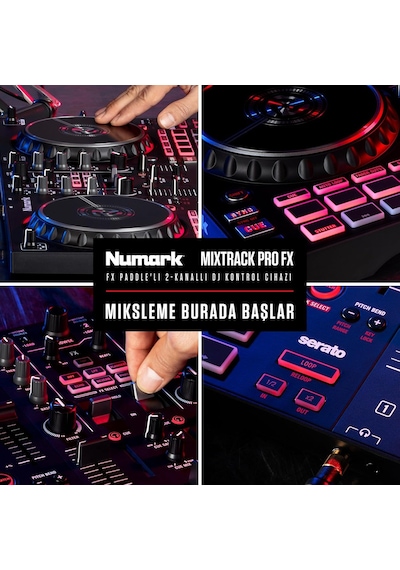 Mixtrack Pro Fx 2 Deck Dj Controller