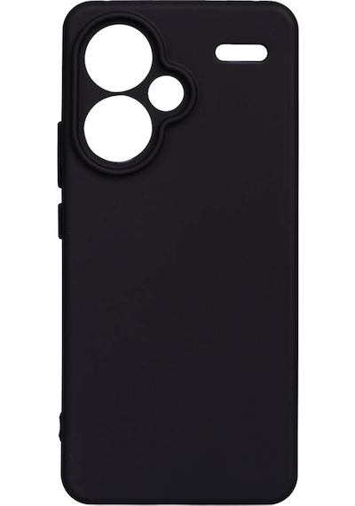 Xiaomi Redmi Note 13 Pro Plus 5g Uyumlu Zore Biye Silikon-siyah Siyah