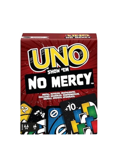 Uno No Mercy Kartlar Çocuklara, Yetişkinlere, Aileyle Bir Araya Gelinen Akşamlara, Partilere Ve Seyahatlere Yönelik