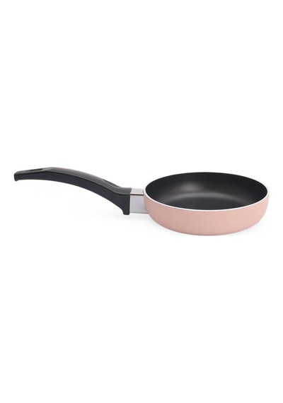 Premium Teflon Mini Sos Tavası 12 Cm Şık Açık Pembe Diğer