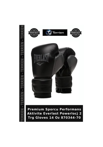 Premium Sporcu Performans Aktivite Everlast Powerlocj 2 Trg Gloves 14 Oz 870344-70 Çok Renkli