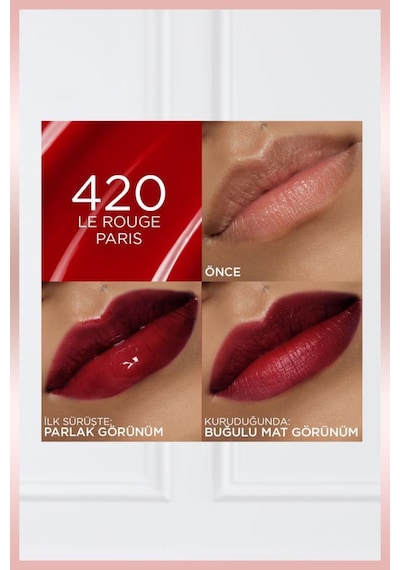 Hyaluron Lip Tint Dudak Parlatıcı - 420 Le Rogue Paris 3600524242800-11059 420