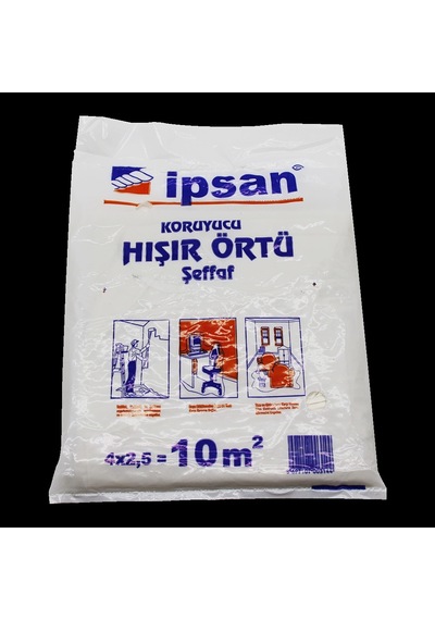10-m2 Hışır Şeffaf Koruyucu Örtü 5468
