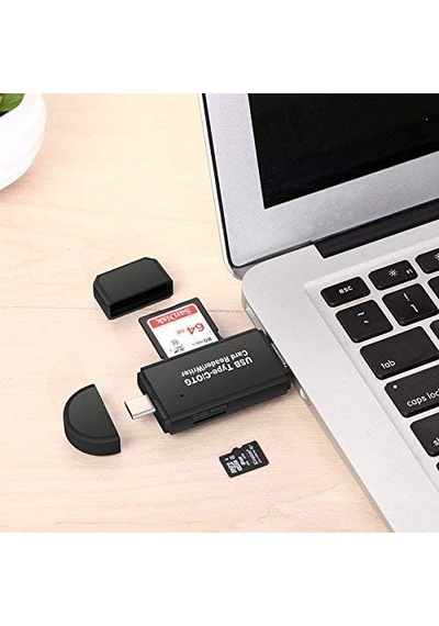 Micro Sd Otg/usb Çoklu Kart Okuyucu Telefon Ve Bilgisayar Uyumlu