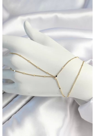 Pirinç Gold Renk Parçalı Ezme Şahmeran - Tj-sn639 Açık Yeşil
