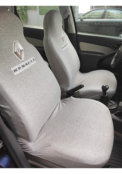 Renault Gri Oto Atlet Servis Kılıfı 4 Parça Ser-0049