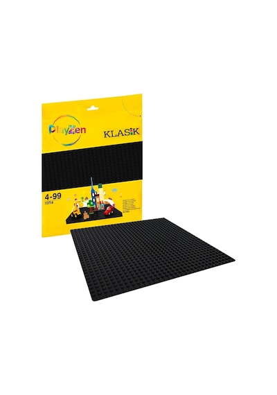 Classic Siyah Zemin Plakası 25 25 Cm Sert Taban İle Uyumlu Yapı Blok Platformu